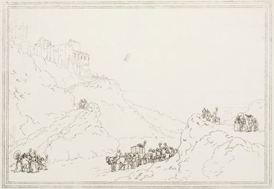 गुब्बारे से पहला चैनल क्रॉसिंग, 7 जनवरी 1785 द्वारा फ्रेडरिक (एटीआर) बरनार्ड