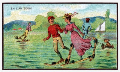 वाटर स्केट्स, c.1910 द्वारा . .
