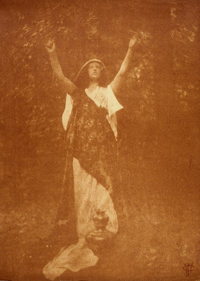 फूलदान वाली महिला, c 1906 द्वारा रिचर्ड (बाद में) डड्डो