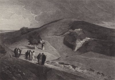 यीशु ने अंजीर के पेड़ को शाप दिया द्वारा अल्बर्ट रोबिडा के बाद