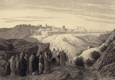 यरूशलेम पर यीशु रोता है द्वारा अल्बर्ट रोबिडा के बाद