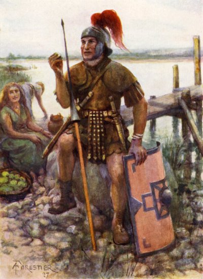 टाइन पर एक फेरी में सहायक द्वारा Amedee Forestier के बाद