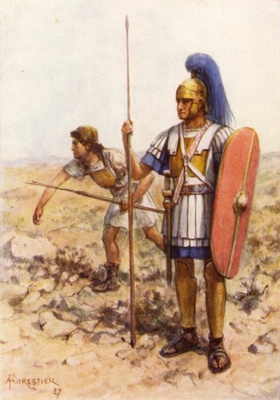 Rorarius और CamiUus की Triarius द्वारा Amedee Forestier के बाद
