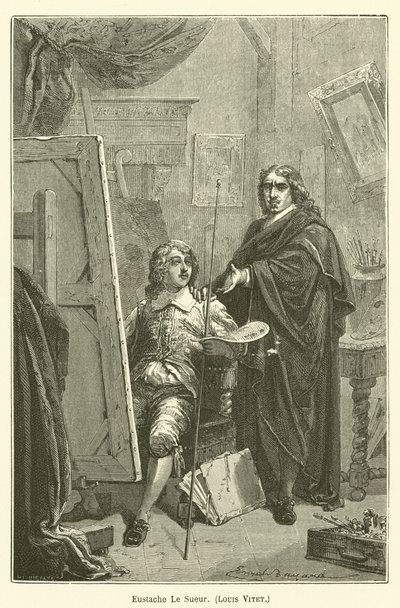 Eustache Le Sueur, Louis Vitet द्वारा एमिल एंटोनी बेयर्ड के बाद