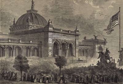 शताब्दी प्रदर्शनी का उद्घाटन, 10 मई 1876 द्वारा फेलिक्स ऑक्टेवियस कार डारले के बाद