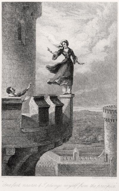 रेबेका, वाल्टर स्कॉट द्वारा इवानहो से (1771-1832) द्वारा जॉर्ज क्रूइशांक के बाद