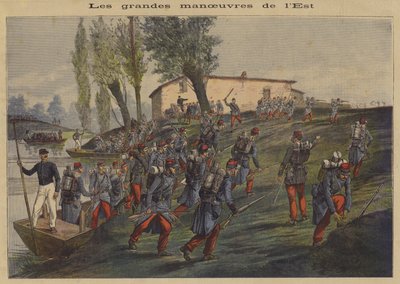 देश के पूर्व में युद्धाभ्यास पर फ्रांसीसी सेना द्वारा after Henri Meyer