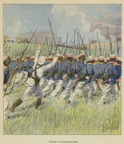 Combat dAntanamitarana  द्वारा लुई चार्ल्स बम के बाद