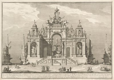 1754 के चीनिया के लिए सेकंडा मैकचिना: वॉटरवर्क्स का एक रूपक द्वारा पाओलो पोसी ग्यूसेप वासिक के बाद