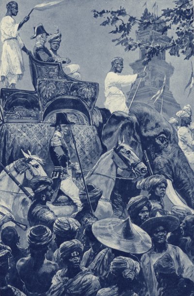 सिंगापुर, ब्रिटिश शहर में प्रवेश करते हैं, जोहोर के सुल्तान ने 1824 में धन के लिए आत्मसमर्पण किया द्वारा रिचर्ड कैटन II वुडविले के बाद