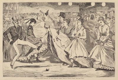 एक पेरिसियन बॉल - मैबिली, पेरिस में नृत्य द्वारा Winslow Homer
