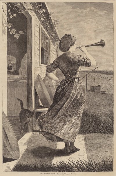 डिनर हॉर्न द्वारा Winslow Homer