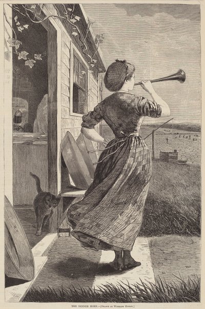 डिनर हॉर्न द्वारा Winslow Homer