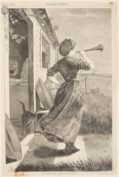 डिनर हॉर्न द्वारा Winslow Homer