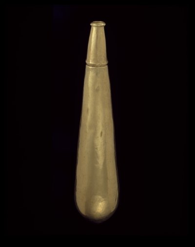 टियर-शेप्ड कोका फ्लास्क, 200-1600 ई। (सोना) द्वारा सभ्यता Quimbaya