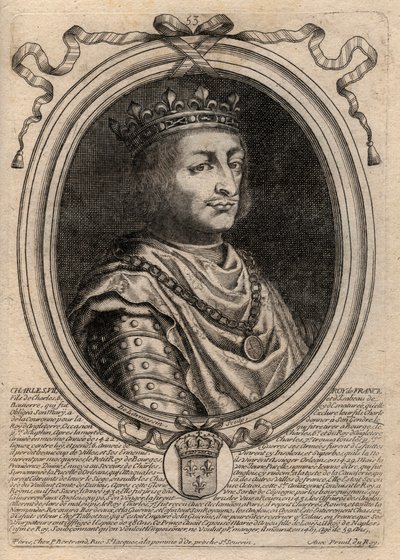 फ्रांस के राजा चार्ल्स VII (1403-1461) का पोर्ट्रेट - चार्ल्स VII (1403-1461) फ्रांस के राजा द्वारा डे लार्मेसिन