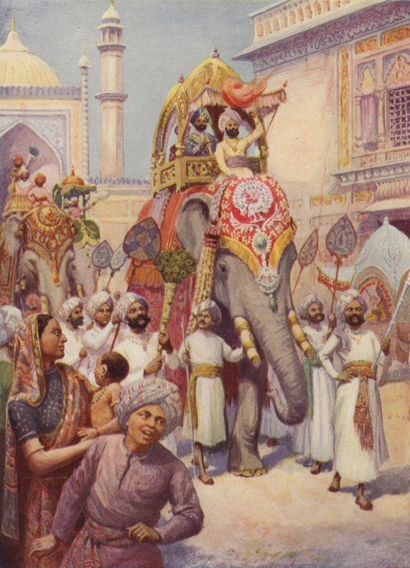 एक दरबार में जा रहे हैं द्वारा अंग्रेजी स्कूल