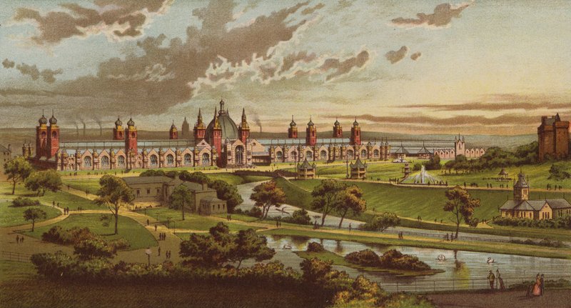 उद्योग, विज्ञान और कला की अंतर्राष्ट्रीय प्रदर्शनी ग्लासगो, 1888 द्वारा अंग्रेजी स्कूल