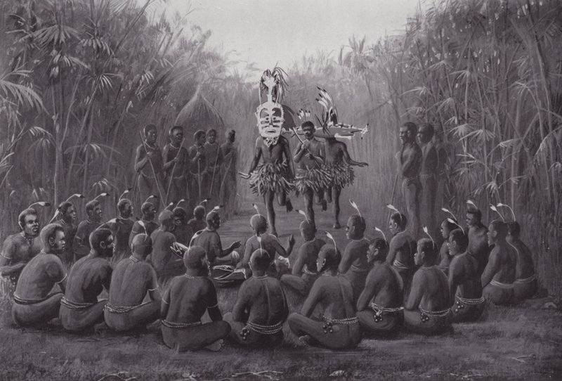 Torres Straits में दीक्षा समारोह द्वारा ए ट्रेवर हेडन