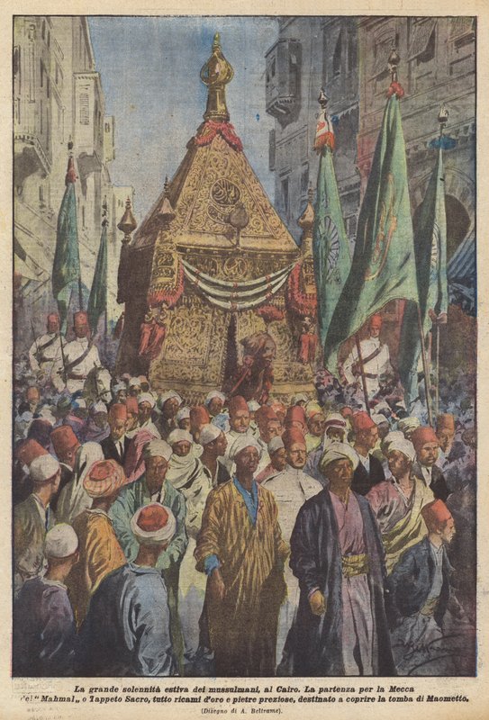काहिरा में मुसलमानों की महान गर्मियों की भीड़ द्वारा अचिल बेल्ट्रैम