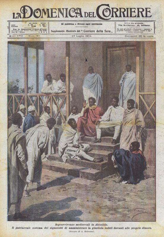 एबिसिनिया में मध्यकालीन उत्तरजीवी द्वारा अचिल बेल्ट्रैम