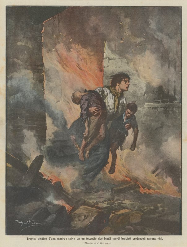 दुखद नियति टिब्बा माँ, एक आग से बचाया दो मृत बच्चों को जला दिया उन्हें विश्वास है कि अभी भी जीवित है द्वारा अचिल बेल्ट्रैम