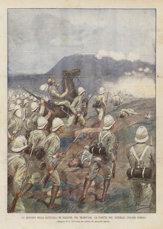 जनरल इंग्लिश सीमन्स के ट्रांसवाल द फॉल में ग्लेनको की लड़ाई का एक एपिसोड द्वारा अचिल बेल्ट्रैम