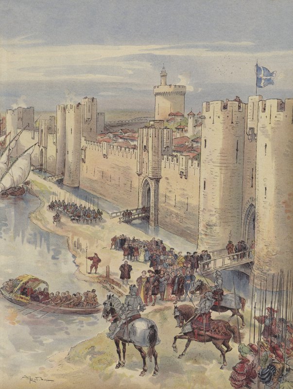 Aigues-Mortes का साक्षात्कार द्वारा अल्बर्ट रोबिडा