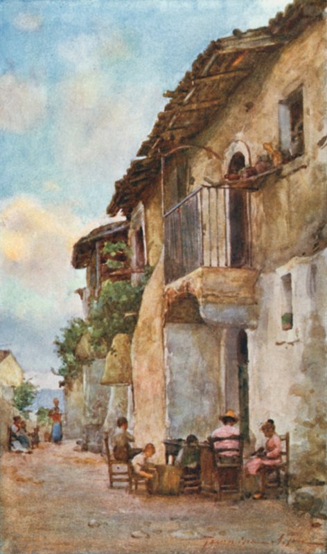 पुराने घर, Taormina द्वारा अल्बर्टो पीसा
