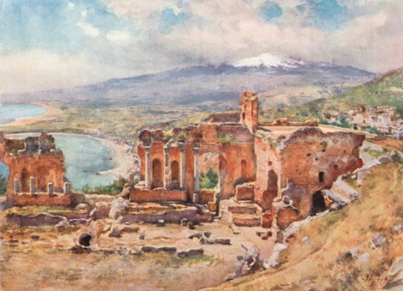 थिएटर, टॉरमिना द्वारा अल्बर्टो पीसा