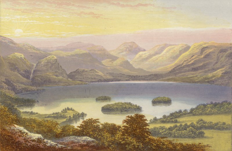 Derwentwater द्वारा अलेक्जेंडर फ्रांसिस लिडॉन