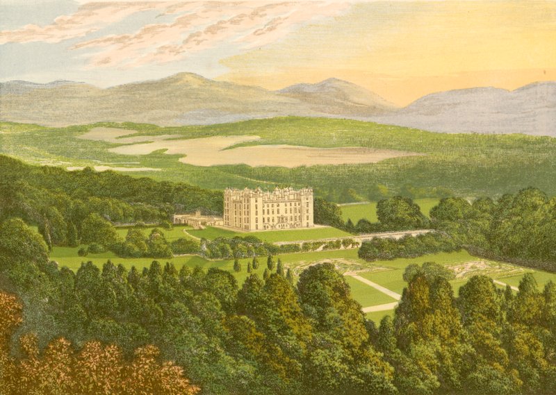 Drumlanrig कैसल द्वारा अलेक्जेंडर फ्रांसिस लिडॉन