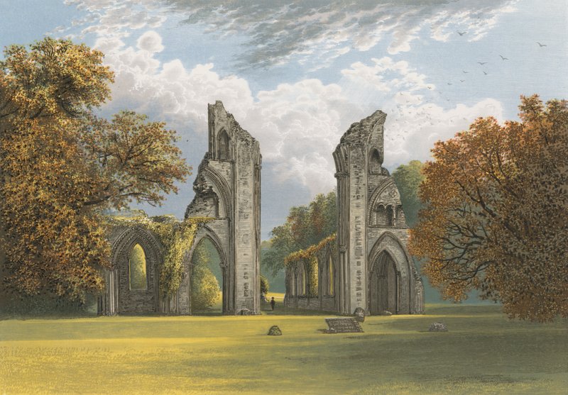 Glastonbury Abbey द्वारा अलेक्जेंडर फ्रांसिस लिडॉन