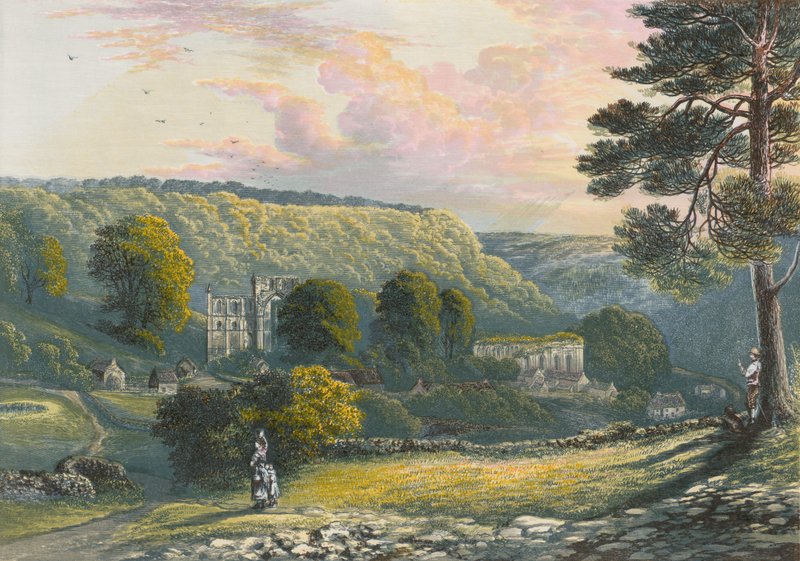 Rievaulx Abbey द्वारा अलेक्जेंडर फ्रांसिस लिडॉन
