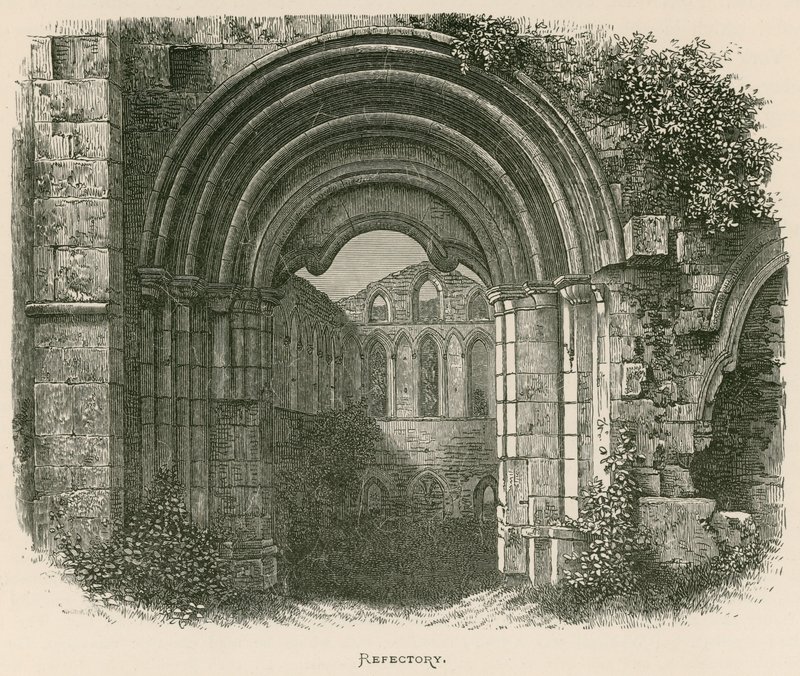 Rievaulx Abbey, Refectory द्वारा अलेक्जेंडर फ्रांसिस लिडॉन