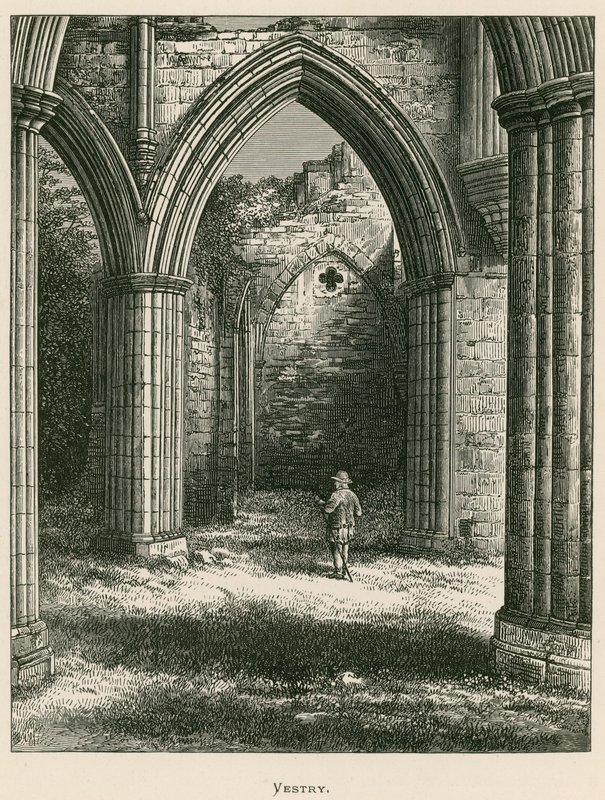 Rievaulx Abbey, Vestry द्वारा अलेक्जेंडर फ्रांसिस लिडॉन