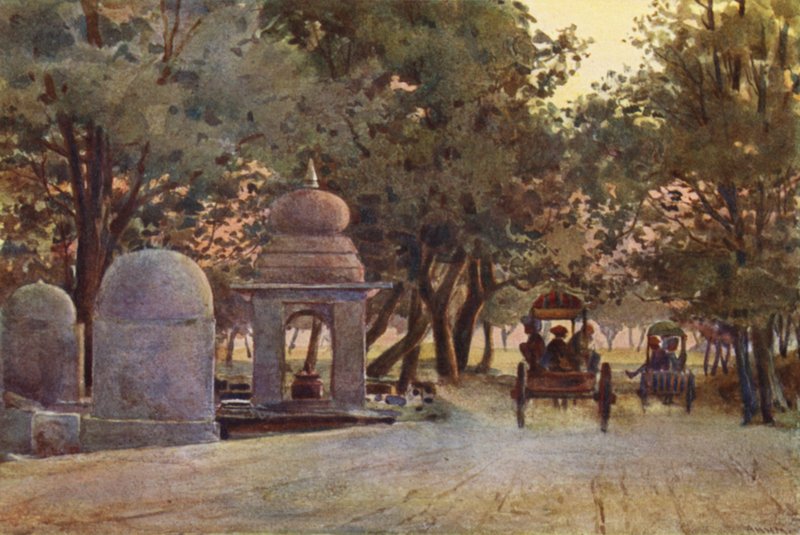 मेला, इलाहाबाद से लौटते हुए द्वारा अलेक्जेंडर हेनरी हल्लम मरे