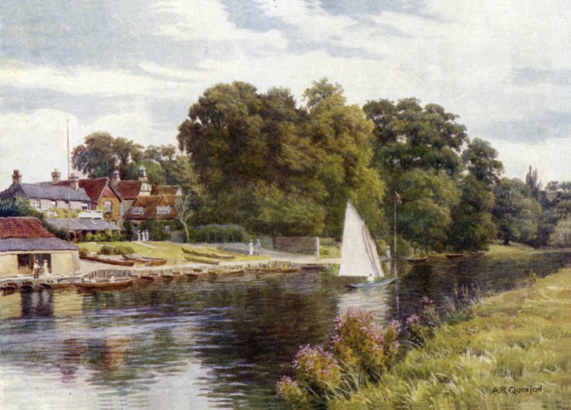 Wargrave द्वारा अल्फ्रेड रॉबर्ट क्विंटन