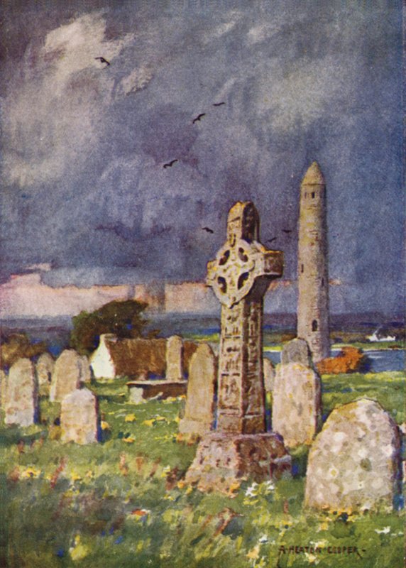 Clonmacnoise, काउंटी Roscommon द्वारा अल्फ्रेड हेटन कूपर