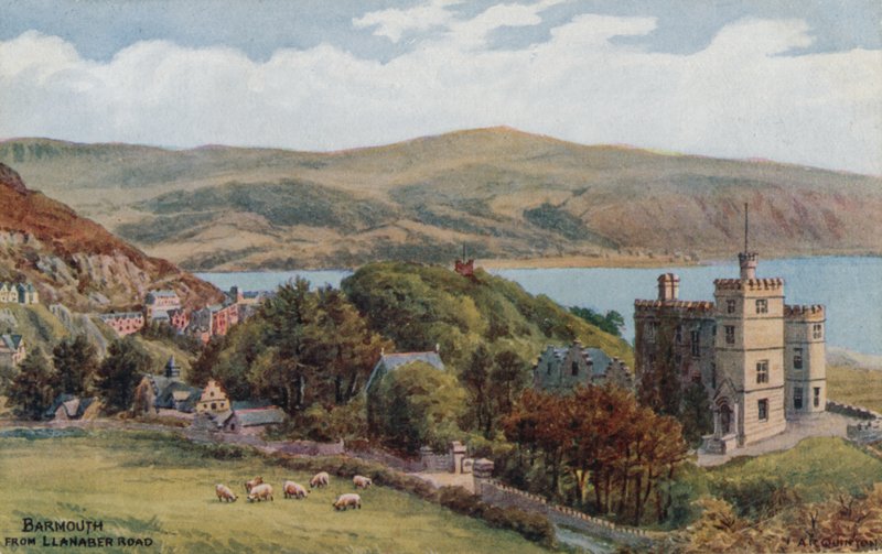 Barmouth। ललनबीर रोड से द्वारा अल्फ्रेड रॉबर्ट क्विंटन