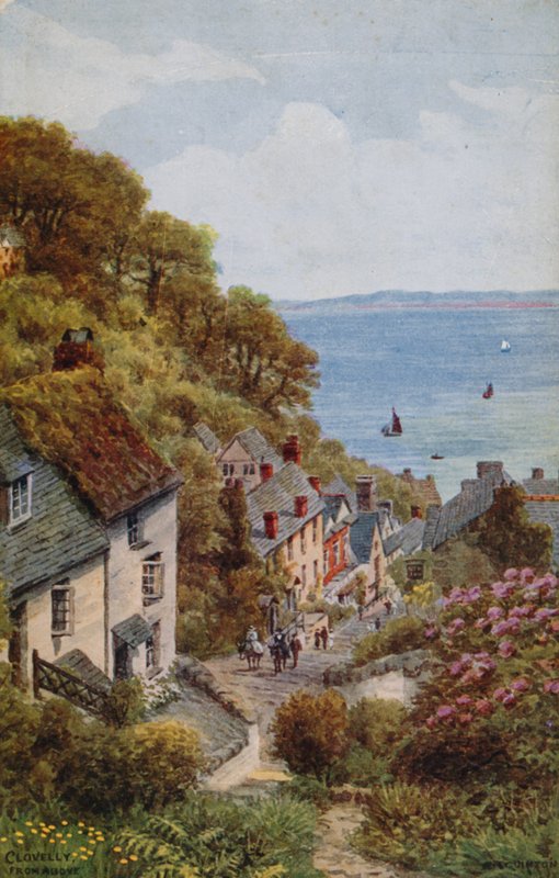 Clovelly द्वारा अल्फ्रेड रॉबर्ट क्विंटन