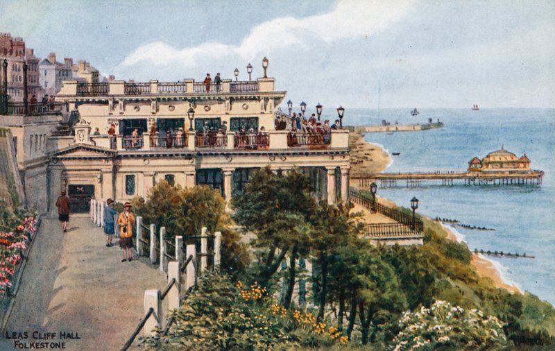 Leas Cliff Hall, Folkestone द्वारा अल्फ्रेड रॉबर्ट क्विंटन
