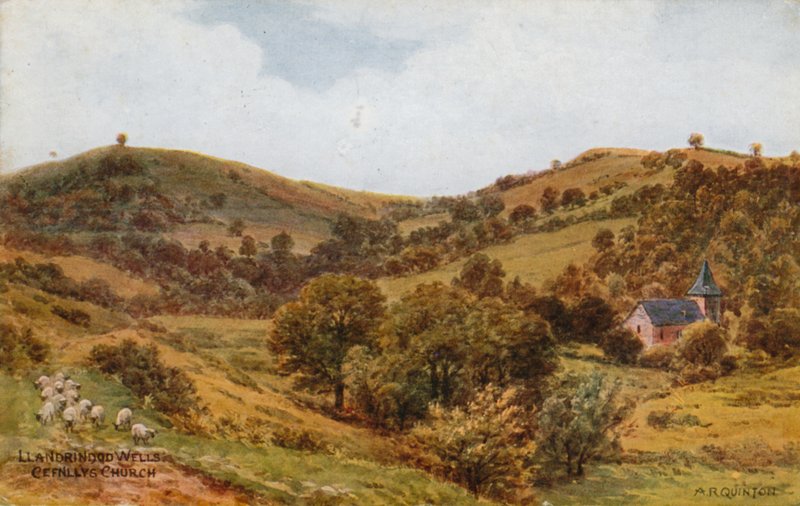 Llandrindod Wells, Cefnllys चर्च द्वारा अल्फ्रेड रॉबर्ट क्विंटन