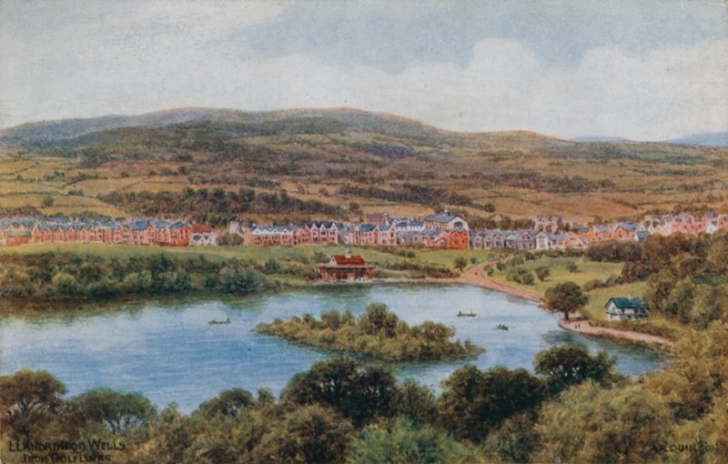 Llandrindod वेल्स, गोल्फ लिंक्स से द्वारा अल्फ्रेड रॉबर्ट क्विंटन