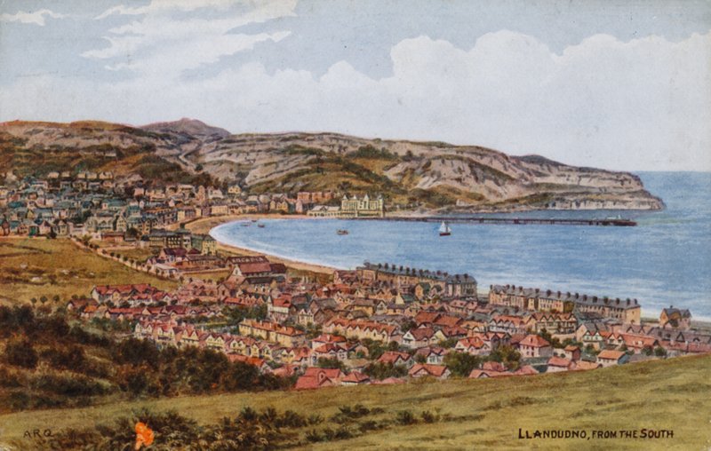 Llandudno, दक्षिण से द्वारा अल्फ्रेड रॉबर्ट क्विंटन