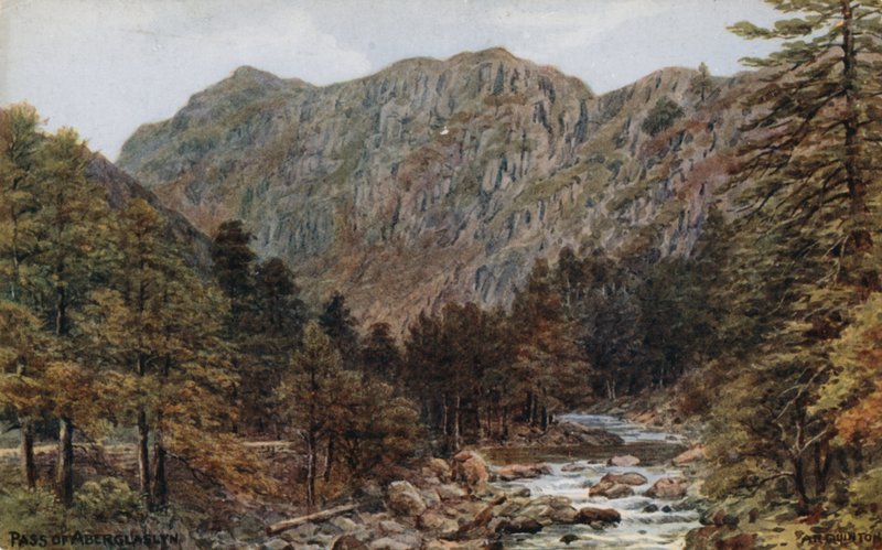 Aberglaslyn के पास द्वारा अल्फ्रेड रॉबर्ट क्विंटन
