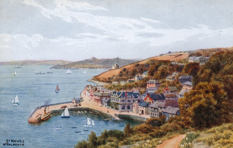 सेंट मावेस, एनआर। Falmouth द्वारा अल्फ्रेड रॉबर्ट क्विंटन