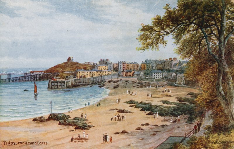 Tenby द्वारा अल्फ्रेड रॉबर्ट क्विंटन