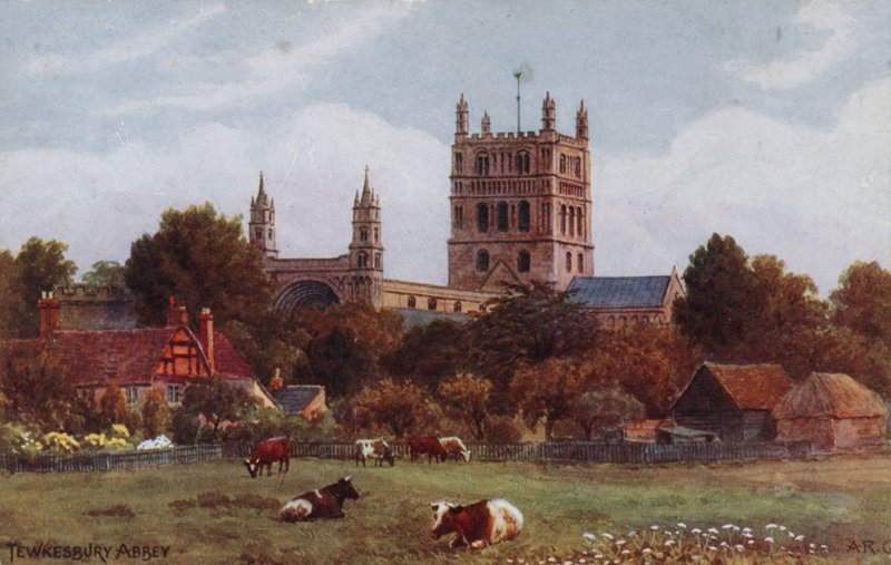 Twekesbury अभय द्वारा अल्फ्रेड रॉबर्ट क्विंटन