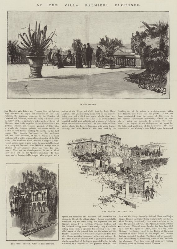 Villa Palmieri में, फ्लोरेंस द्वारा अमेदी फॉरेस्टियर